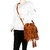 Lychee Bags Women's Tan PU Jennifer Sling Bag (LB74T)