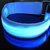 ShineVGift LED Sports Armband Flashing Safety Light for Running, Cycling or Walking at Night Set of 2 (Blue)