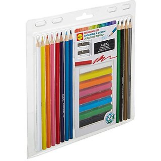 Buy ALEX Toys Artist's Studio 22 Piece Drawing Set Online @ ₹1711 from ...