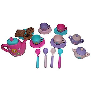 Buy Kids Tea Set 19 Piece Toy Tea Set Online @ ₹1810 from ShopClues