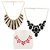 Minha Oxidised Multicolor Alloy Necklace Set For Women