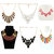 Minha Minha Oxidised Designer Combo of 6 Necklace For Women