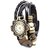 TRUE CHOICE NEW BRAND Combo of Black Vintage Watch And Black Led Watch FOR GIRLS BOYS ALL