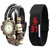 TRUE CHOICE NEW BRAND Combo of Black Vintage Watch And Black Led Watch FOR GIRLS BOYS ALL
