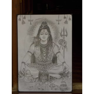 HD wallpaper: art, drawing, lord, lord shiva, pencil, pencil drawing, sketch  | Wallpaper Flare