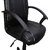RINGABELL LOW BACK REVOLVING CHAIR WITH ARM (BLACK)