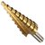 Gifts2Gifts Global 1 Pc Hss tools Step Drills 4mm-22mm Drill G-Outils