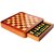 Craftasmic Square Wooden Chess and Magnetic Pieces Set with Storage Drawer (5x5 Inch)
