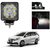 CTN Square Shape 9 LED Car Projector White Aux Light For Honda Mobilio