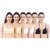 SK Dreams Multi Color Hosiery Set Of 6 Women'S Bra Combo