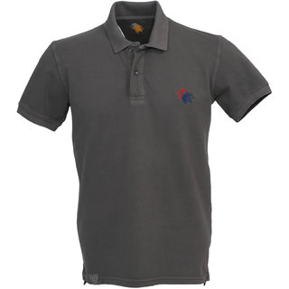 The Roar Classic Polo T Shirt by Roar and Growl (Grey)