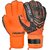 Reusch Soccer Re:Load Prime S1 Goalkeeper Glove, Black/Orange, Size 8