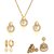 Traditional Combo of Best Selling Pendant and Set with Jhumka Earrings and Hooped Earrings by GoldNera