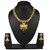 VK Jewels Gold Plated Necklace with Earrings- NKS1188G [VKNKS1188G]