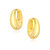 VK Jewels Sweet Kaju Bali Hoop Earrings For Men And Women - BALI1073G [VKBALI1073G]