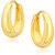 VK Jewels Sweet Kaju Bali Hoop Earrings For Men And Women- BALI1074G VKBALI1074G