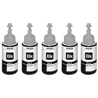 Epson Black T6641 Ink Pack of 5