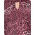 Tunic Nation Women's Purple Polyester Cold-Shoulder Regular Top