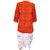Pari  Prince Kids Boys Red Dhoti Suit