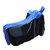 Ultrafit Two Wheeler Cover With Mirror Pocket Perfect Fit For Royal Enfield Thunderbird 350 - Black & Blue Colour