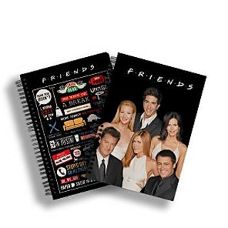 Buy Official Friends Infographic and Close up Notebooks (Pack of 2 ...