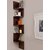 interiors by designs Corner ZigZag Shape Wall Shelves-White(Purely Laminated)