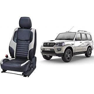 Buy Mahindra Scorpio PU Leather Car Seat Cover PU0001 Online