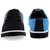 Earton Men's Black & Blue Lace-up Sneakers