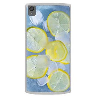 Fuson Designer Phone Back Case Cover OnePlus X ( Lemons And Ice Cubes )