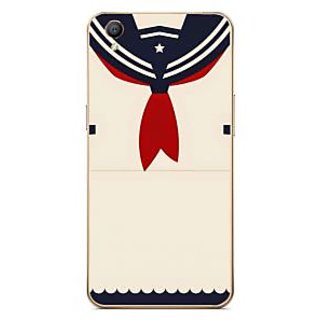 Fuson Designer Phone Back Case Cover Oppo A37 ( Sailor Shirt With Tie )
