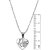 Jewelmaze Silver Austrian Diamond Casual Silver Plated Traditional/Ethnic Pendant With Chain Only  
