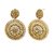 Jewels Capital Exclusive Golden White Earring Set /S 1892