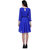 Samayra Blue Colored Flared Dress