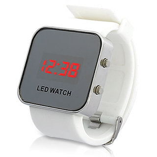 Led outlet watch mirror