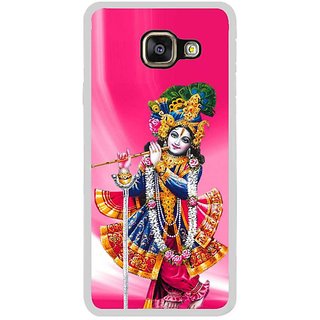 Fuson Designer Phone Back Case Cover Samsung Galaxy A3 (6) 2016 ( Krishna With His Flute )