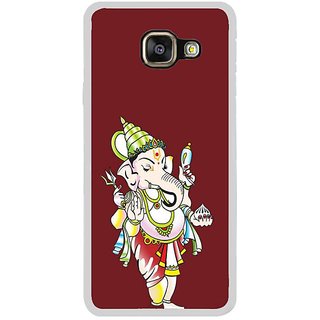 Fuson Designer Phone Back Case Cover Samsung Galaxy A3 (6) 2016 ( Side Angle Of Lord Ganesha )
