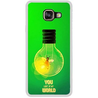 Fuson Designer Phone Back Case Cover Samsung Galaxy A5 (6) 2016 ( Firefly In The Light Bulb )