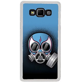 Fuson Designer Phone Back Case Cover Samsung Galaxy A8 (2015) ( Wearing The Toxic Mask )