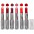 Rythmx  Lipstick  Color Show Creamy Matte  4 gm Pack of 6