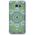 Samsung Galaxy Note 5 Designer Hard-Plastic Phone Cover From Print Opera -Graphic Blue Green Print