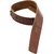 Levy's Leathers DM1SGC-BRN 2.5-inch Leather Strap with Embossed Cross,Brown