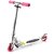 Velocity Toys ScootGear Children's Kid's Two Wheeled Metal Toy Kick Scooter w/ Adjustable Handlebar Height, Light Up Wheels (Pink)