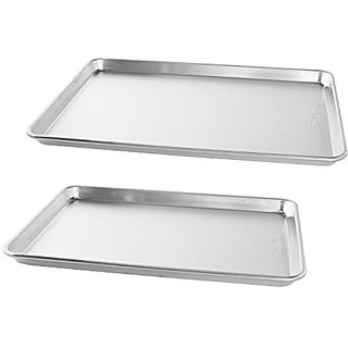 Buy Nordic Ware Natural Aluminum Commercial Baker's Half Sheet and Big ...