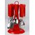 Elegante Signature cherry Look Cutlery Set - 24 Pcs With Stand