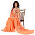 DECENT WORLD Branded Party wear Exclusive Printed Multi colored Georgette Saree with Blouse online