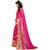 DECENT WORLD Branded Party wear Exclusive Printed Multi colored Georgette Saree with Blouse online