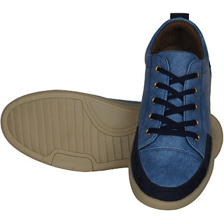 Buy Brutz Men's Blue Lace-up Sneakers Online @ ₹999 from ShopClues