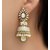 Aabhu Gold Plated Gold Brass & Copper Jhumkis for Women