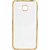 Samsung Galaxy J5-6 Back Cover By Rock Ford - ( Transparent, Gold )