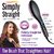 Hair Styling Tools - Simply Straight Ceramic Hair Straightening Styling Brush